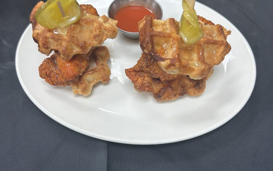 CHICKEN + WAFFLE SLIDERS