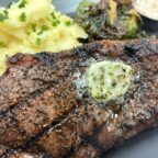 TORCHED BUTTER NEW YORK STEAK