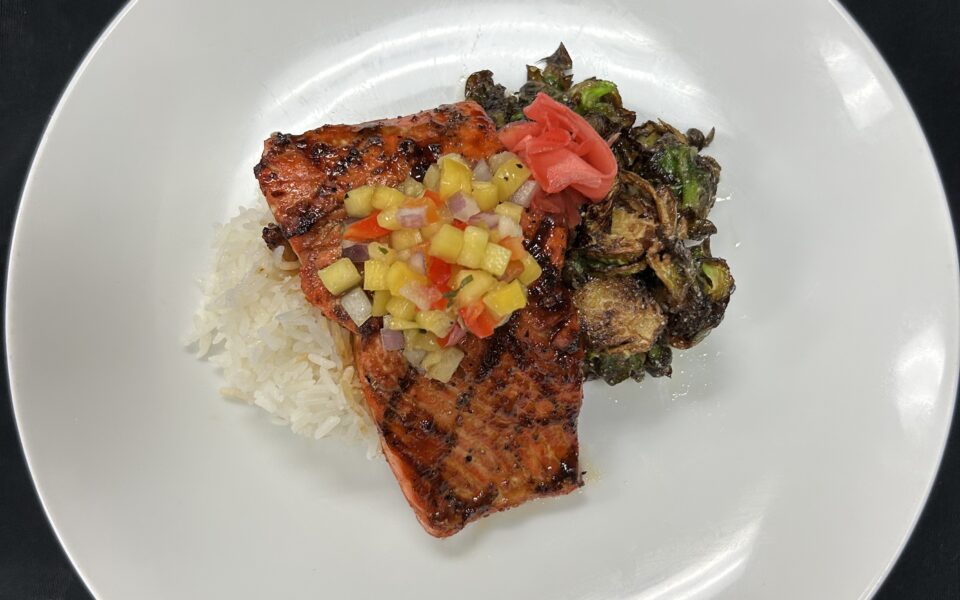 SOY + WASABI SALMON gf